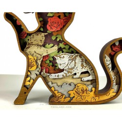 3D Cats Display - Build & Decorate Kit