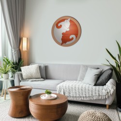 Yin Yang de Gatos 1 - Arte 3D Ensamblado