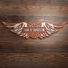 Harley Motor Company con Alas- 3D Logo